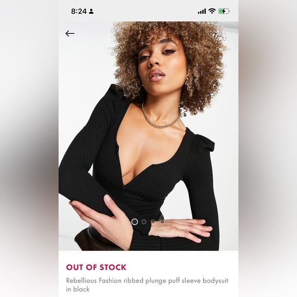 NWT Bodysuit, too small for me but very cute! - Picture 1 of 1